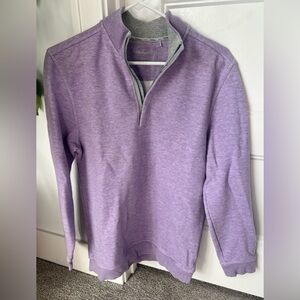 Walter Hagen Lavender Zip-Up Sweater